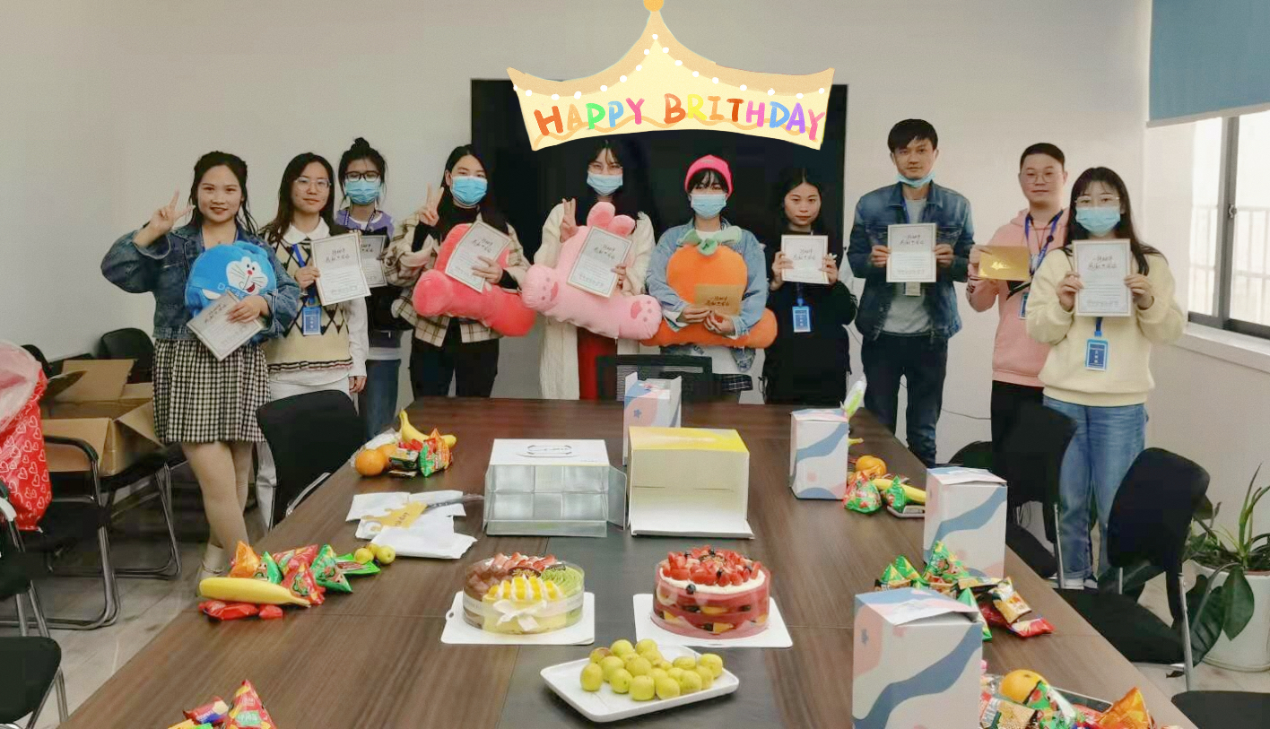 十月員工生日會|我與祖國共慶生“歲歲年年，同心同行”